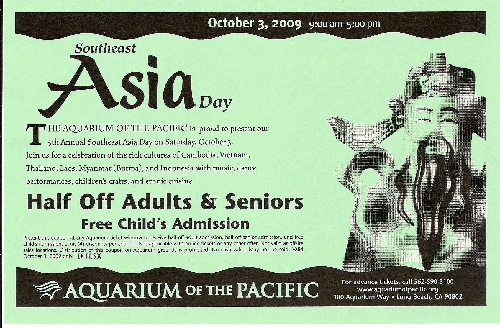 Southeast Asia Day, Aquarium of the Pacific